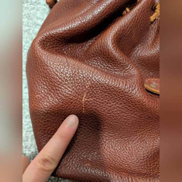 Portland Leather Goods Bucket Backpack - Nutmeg main image 9